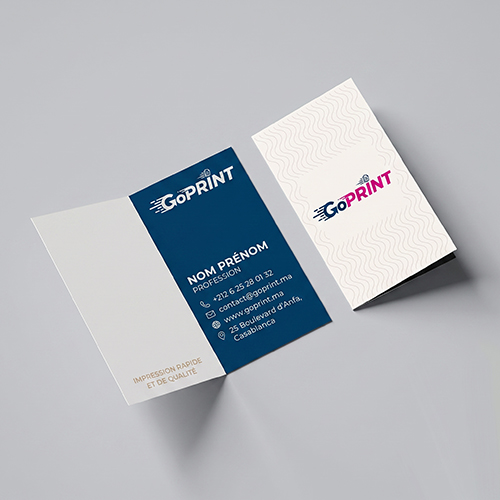 Carte 2 volets